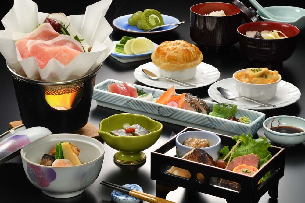 ◆基本プラン◆山形名物！懐石風 和食膳≪日替り会席！人気Ｎｏ.１≫2食付